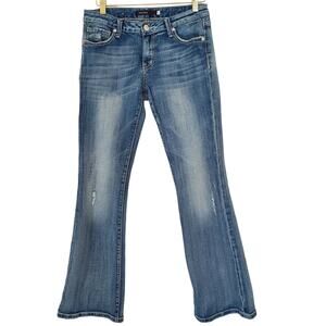 Vigoss Jeans Womens Size 7 Blue Low-rise Bootcut